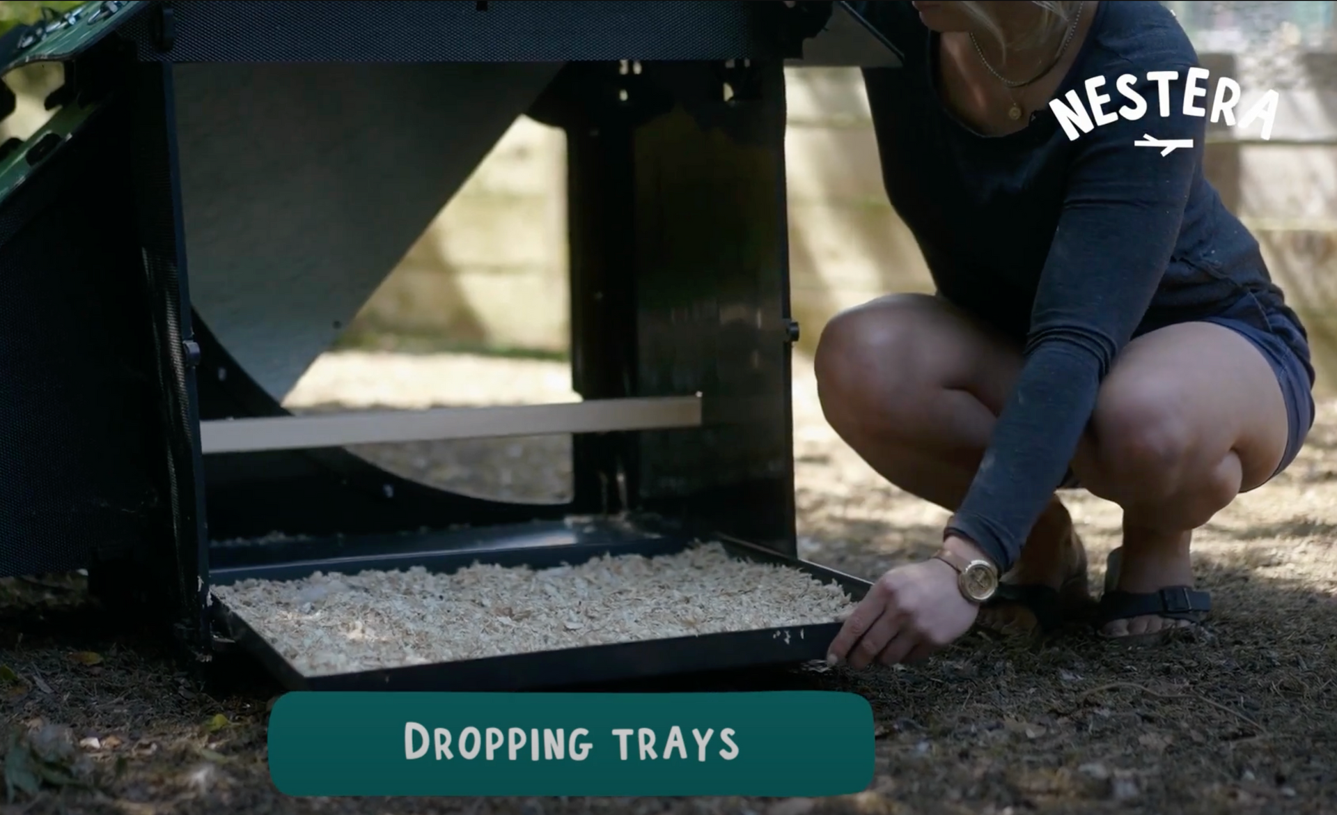 Load video: Features of the dropping trays